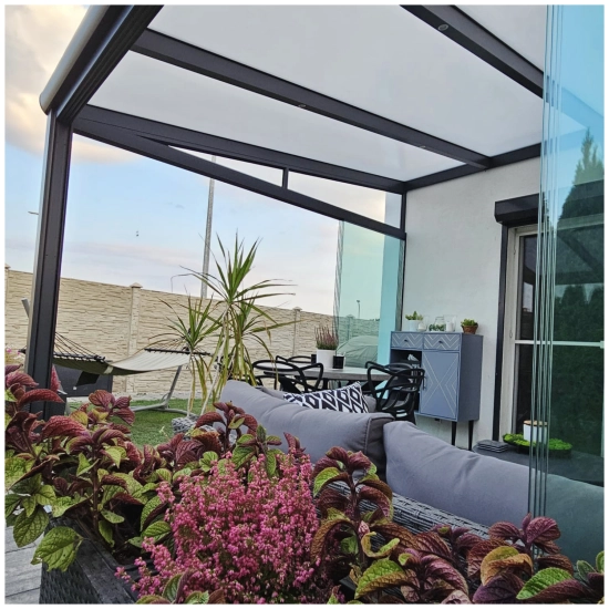 Zadaszenie tarasu -  4,06 x 2,50