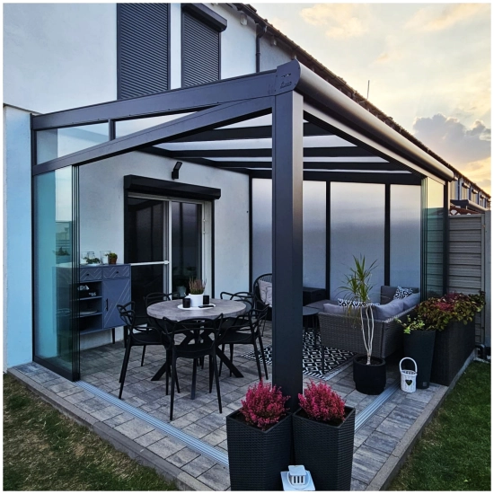 Zadaszenie tarasu - 4,06 x 3,50